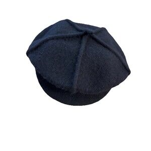 Something Special Cap 100% Wool Navy Blue
